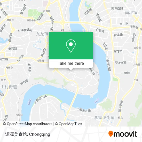 源源美食馆 map