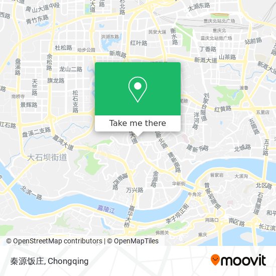 秦源饭庄 map