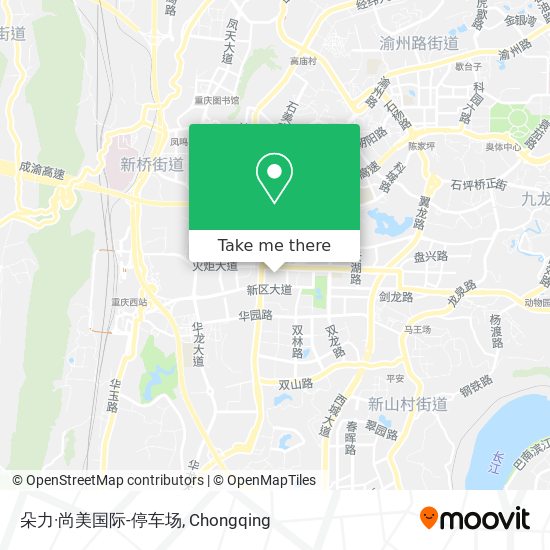 朵力·尚美国际-停车场 map