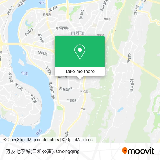 万友七季城(日租公寓) map