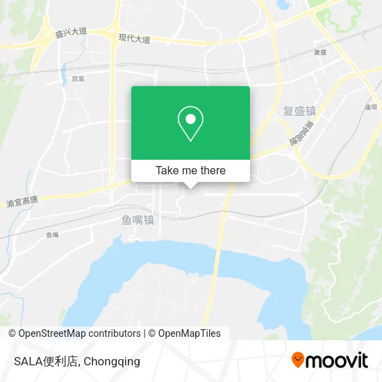 SALA便利店 map