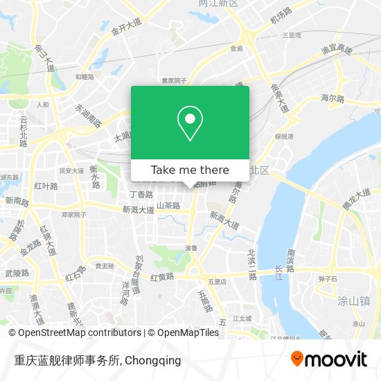 重庆蓝舰律师事务所 map