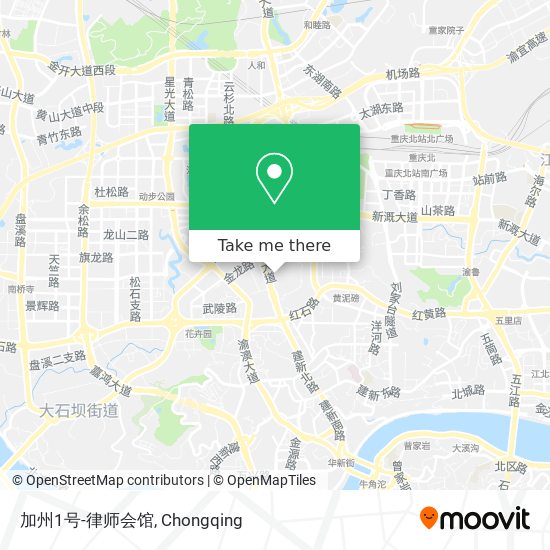 加州1号-律师会馆 map