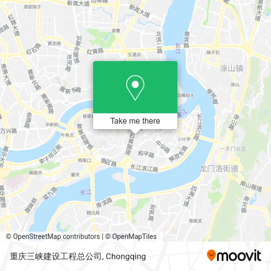 重庆三峡建设工程总公司 map