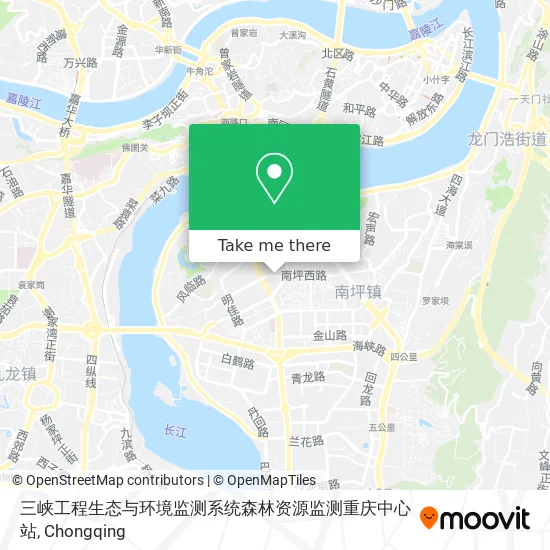 三峡工程生态与环境监测系统森林资源监测重庆中心站 map