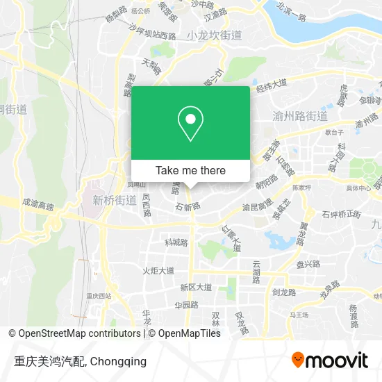 重庆美鸿汽配 map