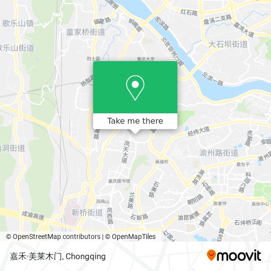 嘉禾·美莱木门 map