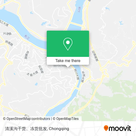 清溪沟干货、冻货批发 map