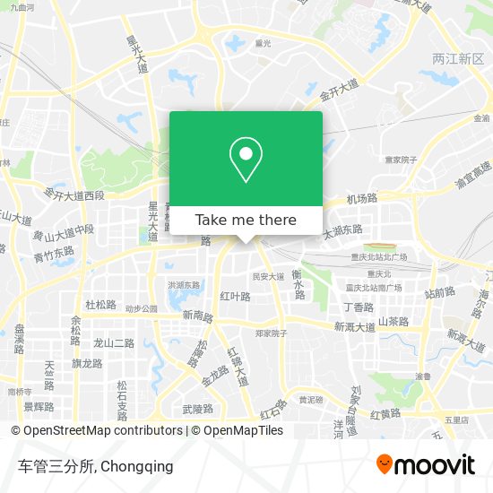车管三分所 map