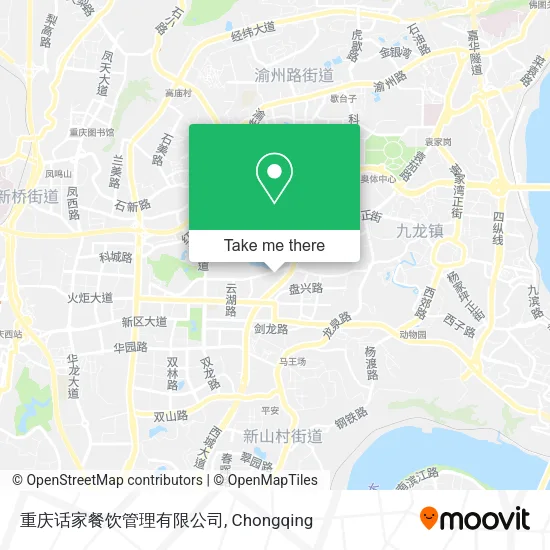 重庆话家餐饮管理有限公司 map
