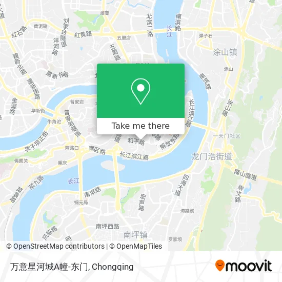 万意星河城A幢-东门 map
