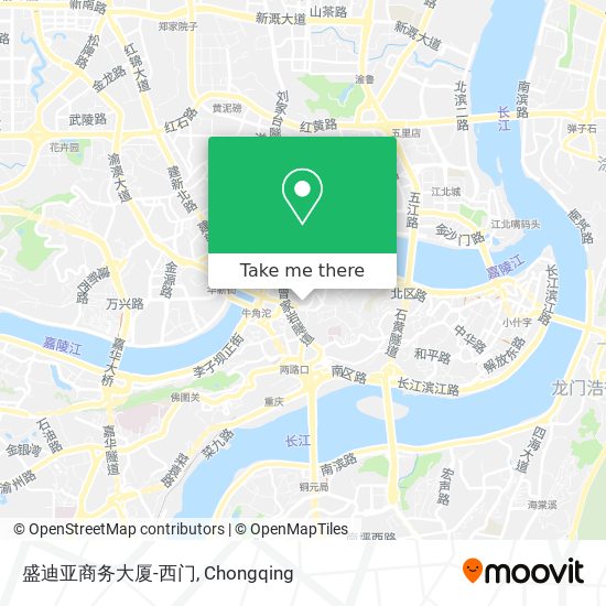 盛迪亚商务大厦-西门 map