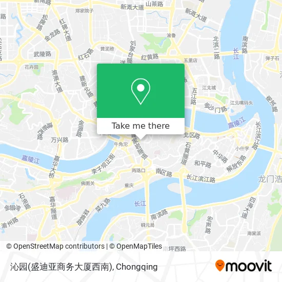 沁园(盛迪亚商务大厦西南) map