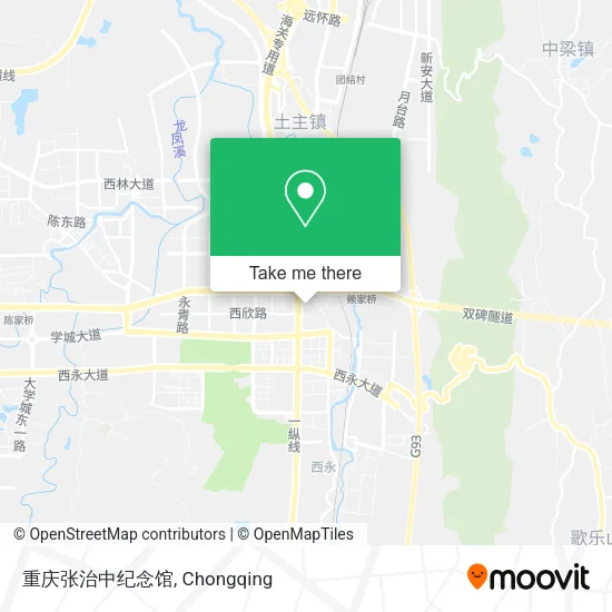 重庆张治中纪念馆 map