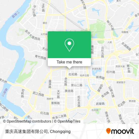 重庆高速集团有限公司 map