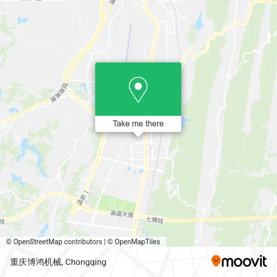 重庆博鸿机械 map
