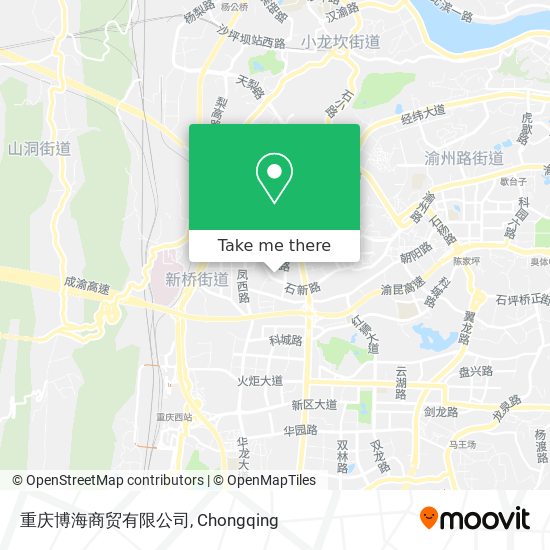 重庆博海商贸有限公司 map