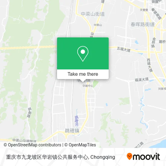 重庆市九龙坡区华岩镇公共服务中心 map