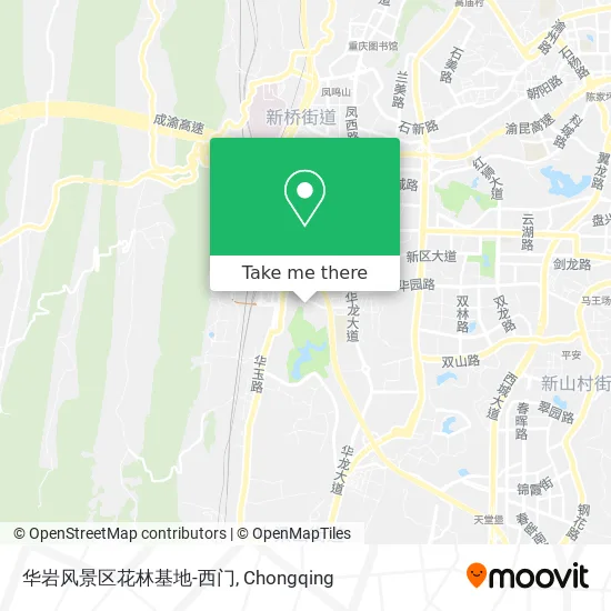 华岩风景区花林基地-西门 map