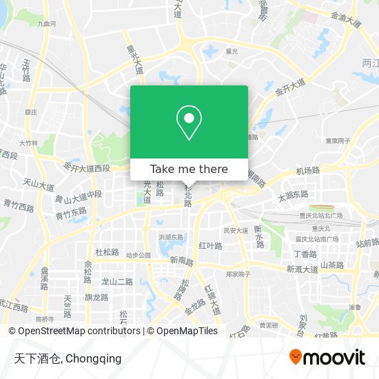 天下酒仓 map