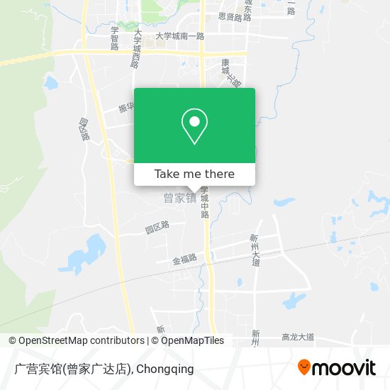 广营宾馆(曾家广达店) map