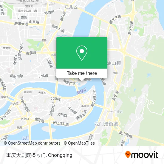重庆大剧院-5号门 map