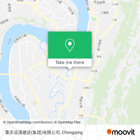 重庆花溪建设(集团)有限公司 map