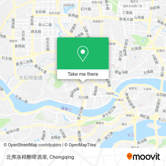 北弗洛精酿啤酒屋 map