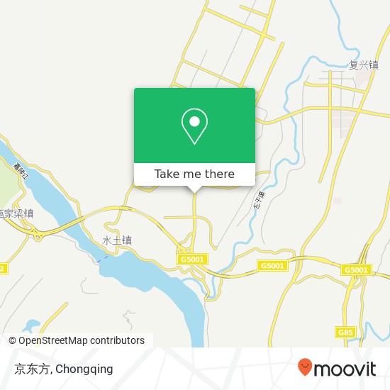 京东方 map