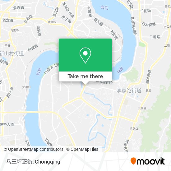 马王坪正街 map
