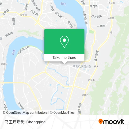 马王坪后街 map