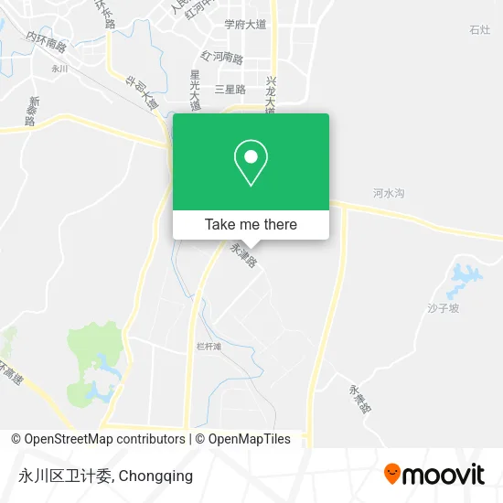 永川区卫计委 map