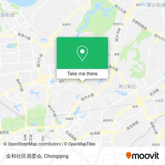 金和社区居委会 map