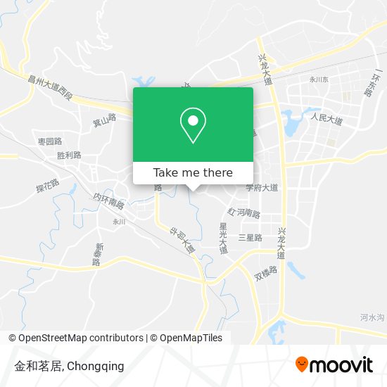 金和茗居 map