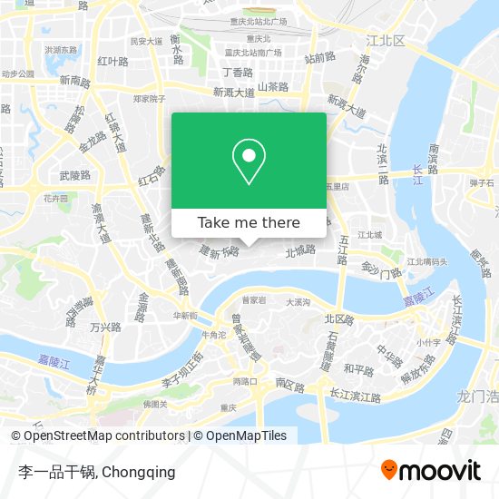 李一品干锅 map