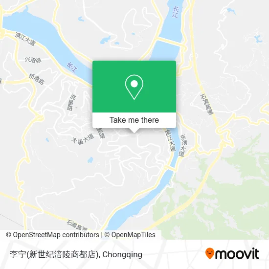 李宁(新世纪涪陵商都店) map