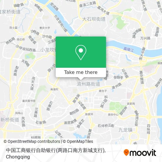 中国工商银行自助银行(两路口南方新城支行) map