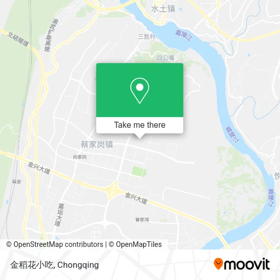 金稻花小吃 map