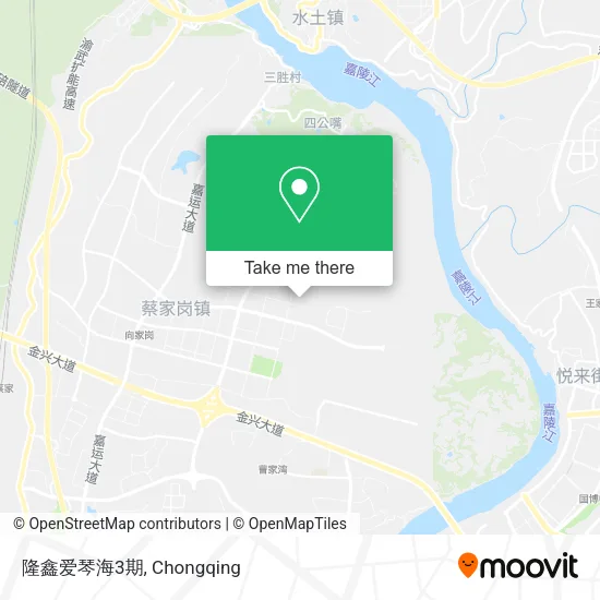 隆鑫爱琴海3期 map