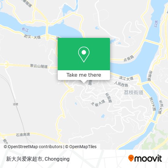 新大兴爱家超市 map