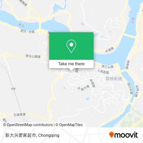 新大兴爱家超市 map