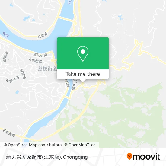 新大兴爱家超市(江东店) map