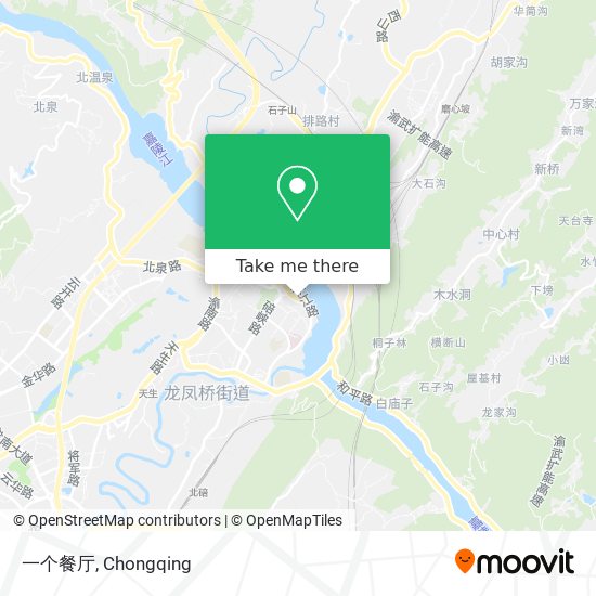 一个餐厅 map