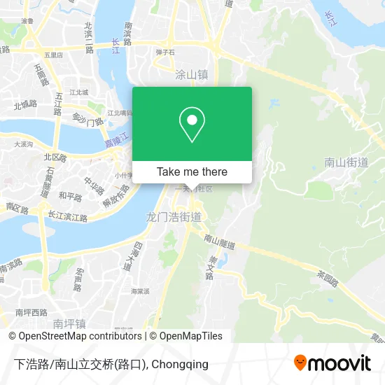 下浩路/南山立交桥(路口) map