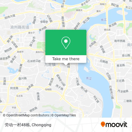 劳动一村48栋 map