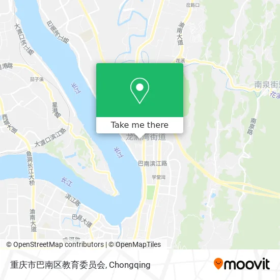 重庆市巴南区教育委员会 map
