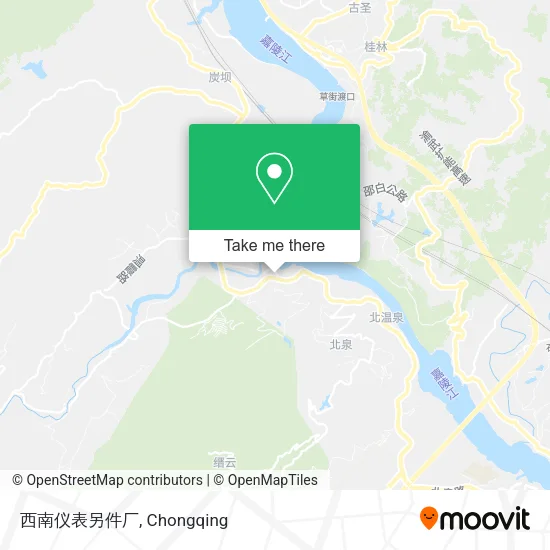西南仪表另件厂 map