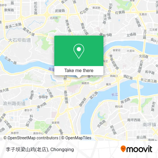 李子坝梁山鸡(老店) map