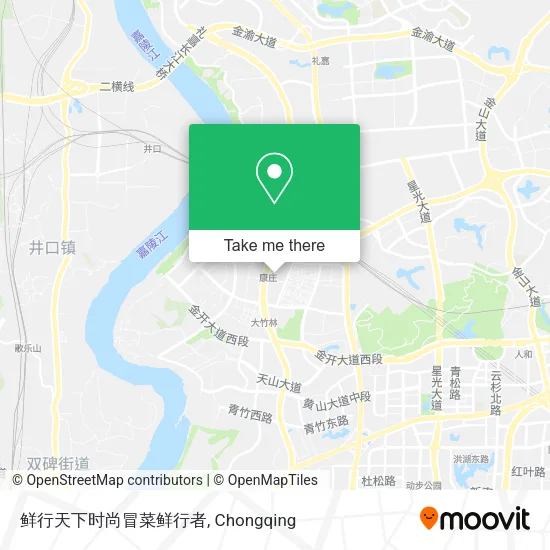 鲜行天下时尚冒菜鲜行者 map