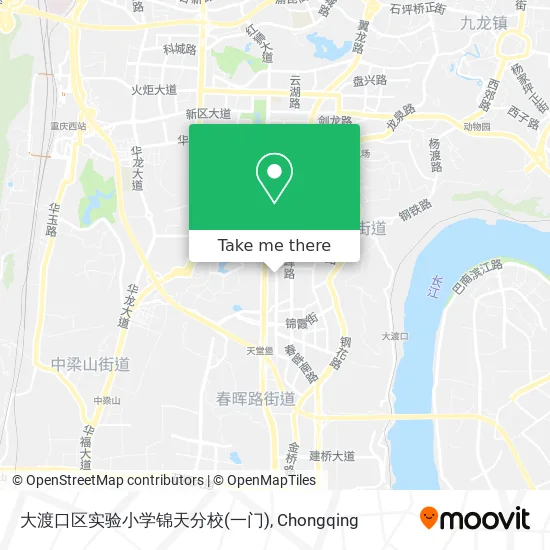 大渡口区实验小学锦天分校(一门) map